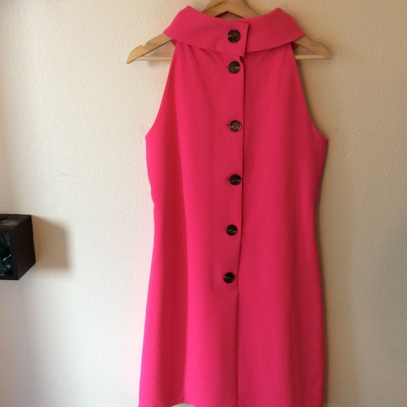 NWOT Sail To Sable Hot Pink Dress - Picture 3 of 6